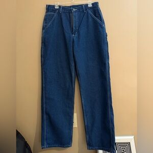 Carhartt men’s 34x32 loose fit original jeans with cargo pockets NWT